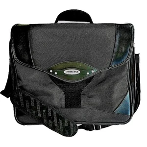 Mobile Edge 16" Laptop Carrier Messenger Bag Black Padded Sling Strap Luggage - Picture 1 of 11