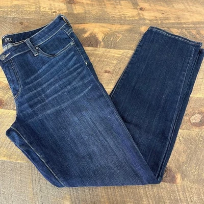 KUT From The Kloth Catherine Boyfriend Jeans Dark Wash Women's Size 12 Blue - Image 1 of 4