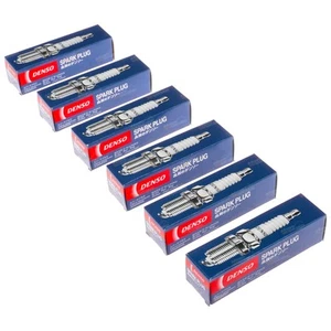 Set of 6 Denso Nickel Spark Plugs for Holden Monaro HG 6 cyl 3.0L 1970~1971 - Picture 1 of 1