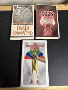 Lot Of 3 Gary Burbank Show Cassette Box Sets GB2K Drain Damage Broadbank USA! - Bild 1 von 15