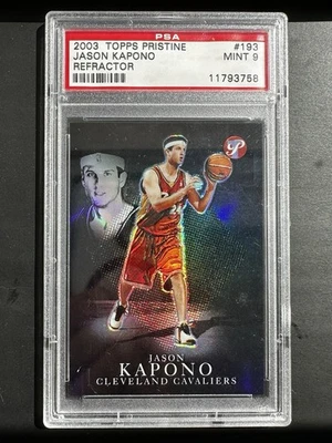 2003-04 Topps Pristine #193 Jason Kapono Refractors PSA 9 #126/149 ROOKIE RC - Image 1 of 2