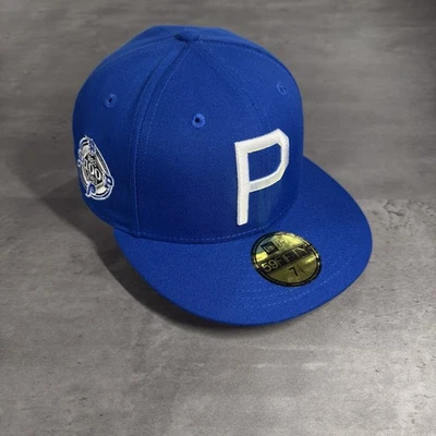 Hat Club Philadelphia Phillies New Era Cap 7 1/8 Blue White 100th Anniversary - Image 1 of 4
