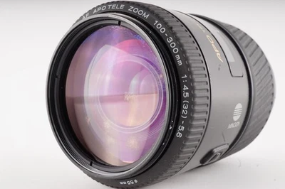 EX+5 MINOLTA AF APO TELE ZOOM 100-300mm F/4.5-5.6 For Sony A Mount From JAPAN - Image 1 of 4