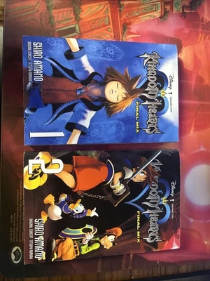 Disney Kingdom Hearts Final Mix Volume 1 &2 by Shiro Amano 1st Yen Edition 2013 - Image 1 of 4