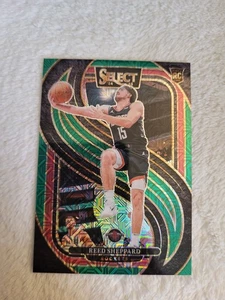 2024-25 Panini Select - Premier Level Reed Sheppard #181 Green Mojo Prizm (RC) - Imagen 1 de 2
