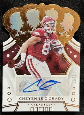 2020 Chronicles Draft Picks CHEYENNE O’GRADY Crown Royale Rookie Auto #d /99 - Image 1 of 2