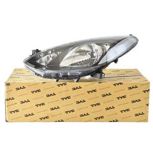 1 Pair Front Head Light Lamp Assembly TYC Clear Lens Fit For Mazda 2 2009 - 2014 - Picture 1 of 2