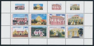 2005 Antille Olandesi - Edifici - Catalogo Yvert n. 1526-33 - Blocco di 8 valori - Bild 1 von 1