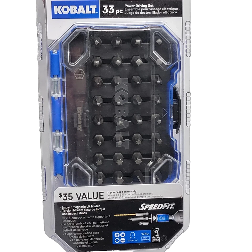 Kobalt 33 pc Power Driving Set 0858721 - Image 1 of 2