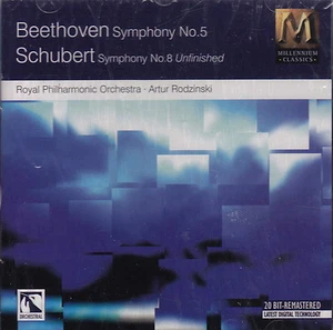 Beethoven: Symphony No. 5/Schubert: Symphony No. 8 (CD,1996 MCA) RPO/Sealed/1956 - Imagen 1 de 2
