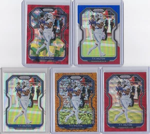 2020 Prizm T.Y. Hilton refractor lot / Silver / Orange Disco / Red Wave / RWB - Picture 1 of 1