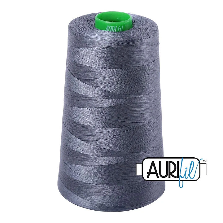 Aurifil Thread Mako 40wt 100% Cotton Cone - 1 x 5140 yards Each - Image 1 of 1