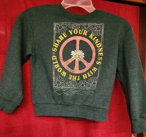 Art Class  Kindness Jade Sweatshirt Girls S 6/6X - Picture 1 of 5