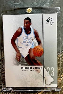 Michael Jordan Card SP SILVER CHROME HOLO FOIL RARE 90’s INSERT BULLS JERSEY #23 - Image 1 of 4