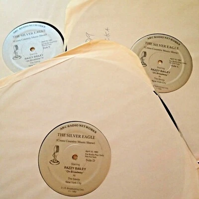 RADIO SHOW: SILVER EAGLE CONCERT 4/10/82 RAZZY BAILEY 'ON BROADWAY' w/20 TUNES  - Image 1 of 4