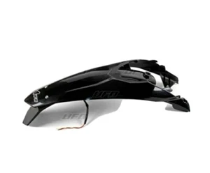 UFO Black KTM Enduro Rear Fender with LED Light - KT04027-001, KT04027001 - Picture 1 of 6