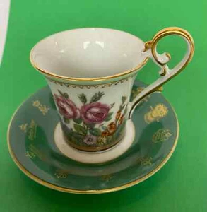 KAISER PORCELAIN EXPRESS0 CUP AND SAUCER, 125 anniv edition New in Box - Picture 1 of 4