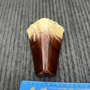 Vintage Trent Australian Pottery Gum Leaf And Gumnut Wall Vase - Picture 1 of 9