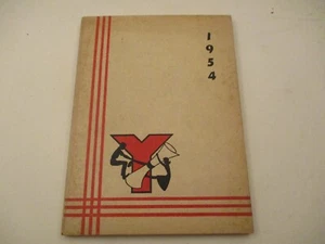Vintage 1954 Ypsilanti Michigan High School Yearbook - Picture 1 of 5