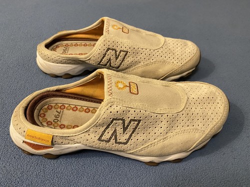 New Balance 790 Slip On Mules Slides Crema Tan Colorway Taglia 7 Rarissimo