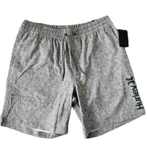 NUEVO CON ETIQUETAS-Hurley Pantalones Cortos de Natación Hombres Talla L Gris Secado Rápido Essential Volley Precio de Venta sugerido por el fabricante $45 - Imagen 1 de 13