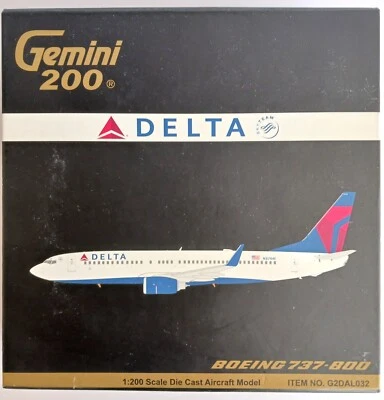 Gemini Jets DELTA AIRLINES Boeing 737-800 N3744F 1st Release G2DAL032  1:200 - Image 1 of 4