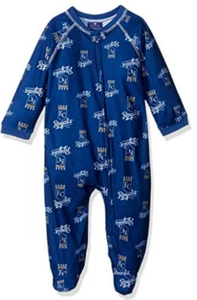 Mono con cremallera estampado por todas partes de la realeza infantil MLB - Imagen 1 de 4