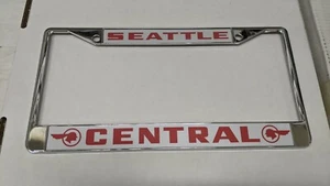 Central Pontiac Seattle License Plate Frame - Performance GTO Firebird Judge - Picture 1 of 5