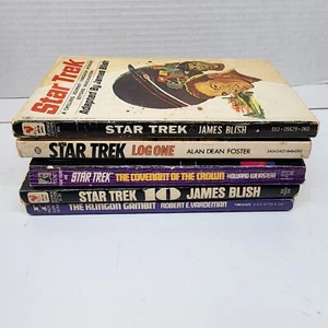 Star Trek James Blish Bantam Tv Tie-In Mass Market Lot Of 5 Paperback - Picture 1 of 19