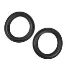 (6inch)2pcs Perforated Rubber Speaker Foam Edge Surround Rings Replacement Parts