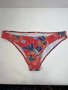 Parte inferior de bikini coral para mujer talla 2X traje de baño floral playa piscina sin marca nuevo sin etiquetas - Imagen 1 de 7