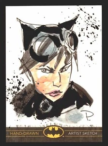 DC Comics Batman: The Legend 2013 Cryptozoic Sketch Card by Mark Pennington P. - Picture 1 of 2