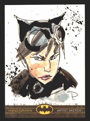 DC Comics Batman: The Legend 2013 Cryptozoic Sketch Card by Mark Pennington P. - Image 1 of 2