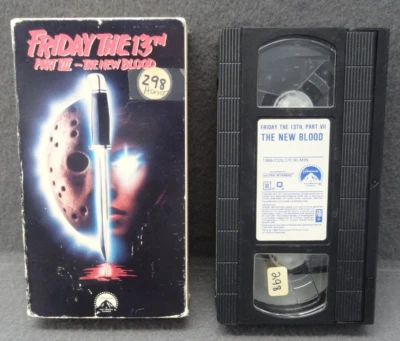 Friday the 13th Part VII The New Blood 1988 VTG Horror VHS Cassette Tape 32209 - Image 1 of 4
