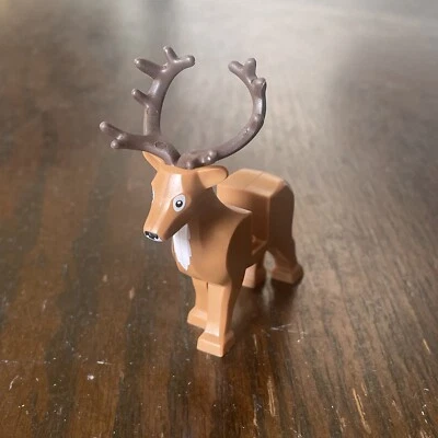 LEGO Reindeer Animal - Winter Village Elf Club House Set 10275 Deer Stag New  - Image 1 of 4