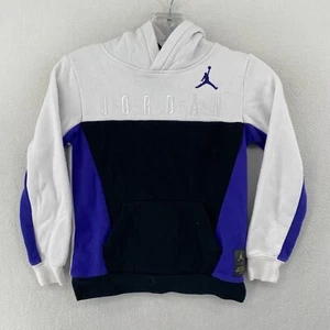 Nike Air Jordan x Asahd DJ Khaled Youth Colorblock Hoodie Sweatshirt Size 7 (S) - Picture 1 of 8