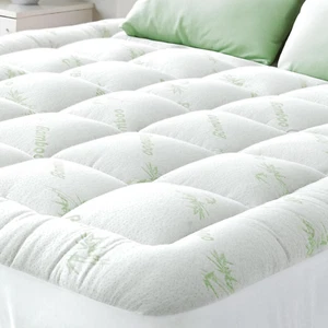 Ultra Soft Twin XL Size Mattress Topper - Viscose Made from Bamboo Pillow Top Ma - Picture 1 of 8