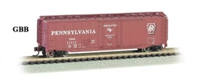 'N' Escala FERROCARRIL DE PENNSYLVANIA Coche de caja Bachmann Serie de plata Nuevo en caja 71064 - Imagen 1 de 1