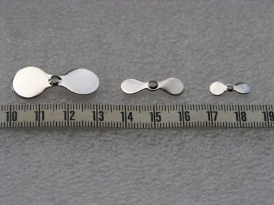 Propeller für den Bau von Spinner,Traut,Plattfisch Systeme,Forelle,Lachs,Neu - Bild 1 von 2