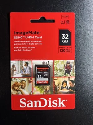 SanDisk 32GB Ultra UHS-I Speed Class 10 SDXC Memory Card - Image 1 of 2