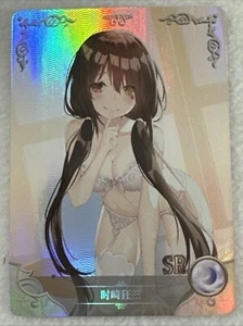 Kurumi Tokisaki Goddess Story Waifu 2M06-038 Holo SR Card Raw Condition - Picture 1 of 4