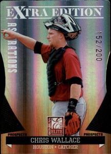 2011 Donruss Elite Extra Edition Prospects Aspirations #93 Chris Wallace /200
