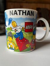 Lego Legoland Orlando coffee tea mug personalized Nathan