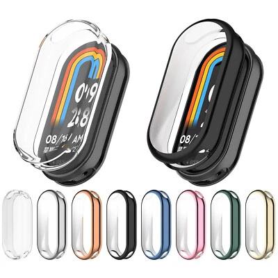 Case For Xiaomi Mi Band 8 Screen Protector Cover Shell Bump - Image 1 of 4