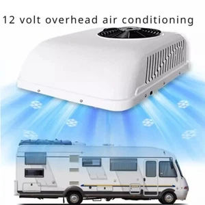 12V RV Air Conditioner Electric Rooftop Cooling Heating AC fit motorhome Caravan - Picture 1 of 17