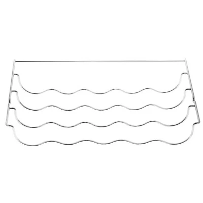 Bosch Fridge & Freezer Wine Bottle Storage Holder Shelf Refrigerator Rack Silver - Image 1 of 4