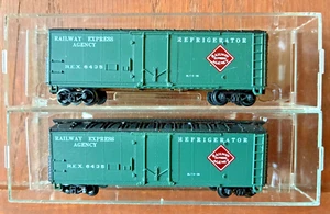 CON-COR N SCALE 1051-C REEFER,40 FOOT,STEEL RAILWAY EXPRESS AGENCY REX #6435 - Picture 1 of 1