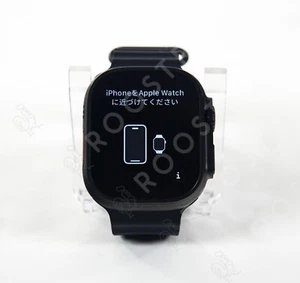 Apple Watch Ultra 2 (GPS) Black Titanium 49mm Black Ocean Band O/S - Excellent - Photo 1 sur 4