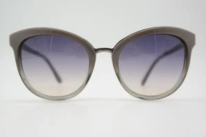 Sunglasses Tom Ford Emma TF461 Grey Silver Oval Sunglasses Glasses New - Picture 1 of 6