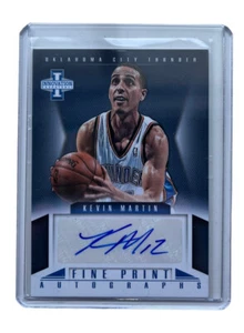 Kevin Martin Panini 2012-13 Innovation Basketball Auto Trading Card OKC Thunder - Picture 1 of 2